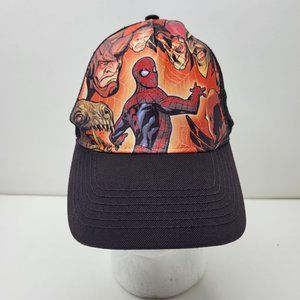 New Era Spider-Man Adjustable Hat Sinister Six Marvel Rhino Shocker Lizard Black
